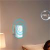 Purificatore d'aria da scrivania, leggero e silenzioso, per bagno,