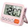 Sveglia digitale per bambini e adulti con ampio schermo LCD per chef,