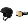HEAD Unisex-Adult Compact Evo MIPS, Casco da Sci e Snowboard Unisex Adulto, Nero, M/L incl. HEAD HORIZON 2.0 5K + Lente di ricambio