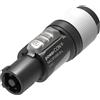 Neutrik, Connettore cavo di alimentazione bloccabile PowerCon 10-16 mm CA, Nero