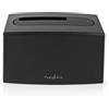 Nedis, Docking station per hard disk USB 3.2 Gen 1 per 2,5'' / 3,5'' SATA o SSD