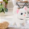 Morbido robot elettronico per animali di peluche con gatto domestico per