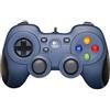 Logitech Gamepad F310 Cablato per PC Nero e Blu con Manopole Programmabili