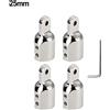 Acciaio Inox 316 per Bimini Top Eye End Set Coperchio per Attrezzatura Nautica