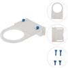Porta calza filtro acrilico Telescopico Acquario Filtro Filtro Supporto