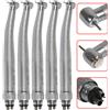 Yabangbang 5pcs Dentale High Fast speed Turbina Handpiece W/ 4Hole Quick Coupler Fit KaVo