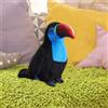 Peluche tucano, animale di peluche multifunzionale per hotel, ristoranti e