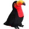 Peluche tucano, animale di peluche multifunzionale per hotel, ristoranti e