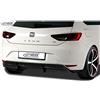 RDX Racedesign Minigonna posteriore 'Diffusor' compatibile con Seat Leon 5F SC/5 porte 2013-2017 escl. ST/FR/Cupra (ABS Nero lucido)