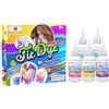 Desire Deluxe - Kit per tintura a nodi set di 5 colori per tingere tessuti e