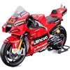 Maisto - Moto GP Racing - Ducati Lenovo 2022#63 Bagnaia - Riproduzione del veicolo in scala 1/6 - Giocattolo per bambini da 8 anni - M32229