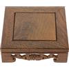 Base Della Statua Buddha Per Fioriera Espositore in Legno Artigianale