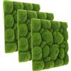 3 Pcs Decorazione Murale in Muschio Pannello Di Artificiale Tappetino
