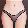 Brand New Perizoma nero ultra sottile perizoma trasparente mutandine biancheria intima sex