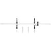 Starrett C251 C Steel Beam Trammel, 45,7 cm massima divisione Range 91,4 cm, intervallo Circle Scribing diametro massimo 50,8 cm, fascio Dimensioni