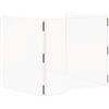 Bi-Office Pannelli Di Protezione Per Starnuti In Acrilico Plexiglass, Divisorio Trasparente da Scrivania a Forma U, 100 cm (larghezza) x 65 cm (altezza) x 80 cm (profondità)