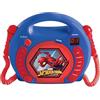 Lexibook Lettore CD con 2 microfoni integrati Spider Man Lexibook RCDK100SPLXB