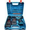 Trapano Avvitatore 48V Professionale con 2 Batterie Caricabatterie e Accessori