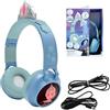 Lexibook, Frozen, 2-1 Cuffie Senza Fili e con Cavo con diadema della Principessa, Suono di Alta qualità limitato a 85 Db, Effetti Luminosi, Pieghevoli, Regolabili, Ricaricabili, HPBT015FZLXB