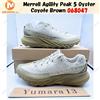 Merrell Agility Peak 5 Oyster Coyote Brown 068047 taglia uomo