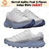 Merrell Agility Peak 5 Pigeon Indigo White 068347 taglia uomo