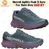 Merrell Agility Peak 5 Gore-Tex grigio ardesia 068187 taglia uomo