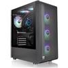Thermaltake Case S200 TG ARGB Midi Tower Nero con finestra laterale