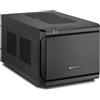Sharkoon Case QB One Nero Mini Tower per Mini-ITX con Finestra e Ventola