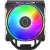 Cooler Master Dissipatore Hyper 212 Halo Black ARGB 120mm Nero