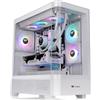 Thermaltake Case Tower Midi Bianco con Finestra Laterale e Ventole RGB