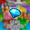 Pet Sim 99 ✨Pet Sim 99✨500M-100B✨✨Gems✨PS99✨ Diamanti