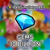 Pet Sim 99 ✨Pet Sim 99✨500M-100B✨✨Gems✨PS99✨ Diamanti