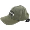 Diesel C-Stone Uomo Cappuccio Unica Taglia Baseball D-Rill Usion Cotone Verde