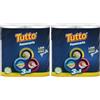Tutto Pannocarta 3 in 1, 2 Rotoli di Carta Multiuso, 1 Velo, 48* strappi, Extra Assorbente, Lavabile e Riutilizzabile più di 20 Volte, 100% Made in Italy (Confezione da 2)