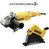 DEWALT DWE492GK-QS smerigliatrice dwe492 230mm 2200w cuffia aspirazione dwe46229