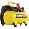 POWERPLUS Varo - Compressore senza benzina, con pressione di 8 o 10 bar, serbatoio di varie dimensioni 6-50 litri, Giallo 1100.00 wattsW, 230.00 voltsV
