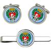 Giftshop UK Parigi (Francia) Gemelli E Fermacravatta Set