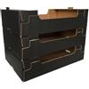 9 CASSETTE DI CARTONE FRUTTA 60 x 40 x 14 cm tara 550gr ORTOFRUTTA padellone