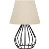 WELL HOME MOBILIARIO & DECORACIÓN Lampada notturna da 36 cm. Beige. Tipo E27 max 60w