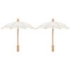 2 Pcs Ombrello Da Sposa Matrimonio Ombrellone Parasole Parasolo Decorativo