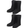 2 Pairs Calda Fodera Per Scarponi Neve Staccabile Scarpette Isolanti Uomo