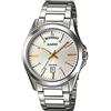 Casio Orologio Casio Uomo Analogico Cinturino Metallo Argento MTP-1370D-7A2VDF - El...