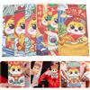6 Pcs Hongbao Cinese Pacchetti Di Soldi Fortunati Bomboniere Per Feste Nozze
