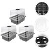 3 Pcs Vassoi Germinazione Semi Crescente Vassoio Da Giardinaggio