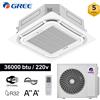 Gree Climatizzatore mono a cassetta 8 vie Gree 36000 Btu R32 - telecomando e pannello