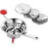 Pedrini Passa verdura Pedrini, modello 04GD198, con 3 dischi in Inox lucido, per in