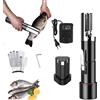 Does not apply Squamapesci Elettrico, 125W Pulitore per Squame per Pesci Batteria Pulitore per