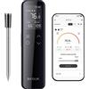 Termometro Wifi Bluetooth per Barbecue, Termometro per Carne Con 6 Sensori, Batt