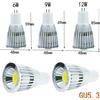 Ranpo 12W Dc 12V 24V GU10 E27 MR16 GU5.3 Regolabile LED Cob Faretto 6W 9W Lampadina Rt