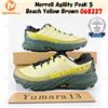 Merrell Agility Peak 5 Beach Giallo Marrone 068337 Taglia Uomo
